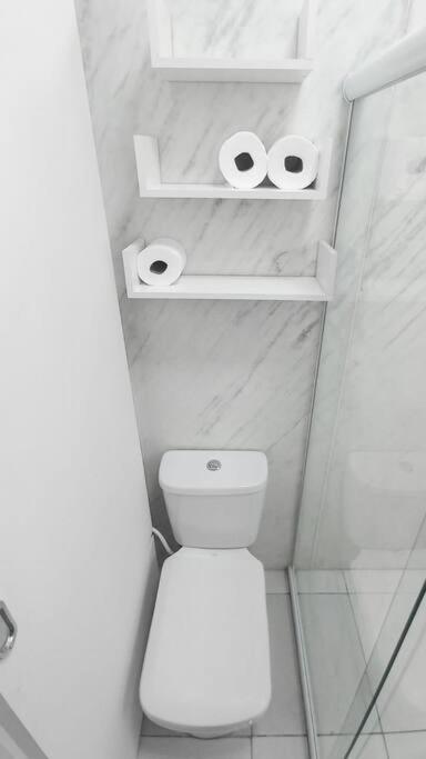 Apartemen Copacabana 1 Quadra Vista Parcial Mar Rio de Janeiro