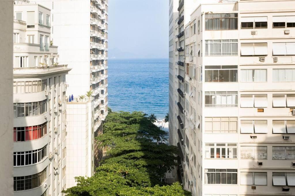 Copacabana 1 Quadra Vista Parcial Mar Apartemen Rio de Janeiro