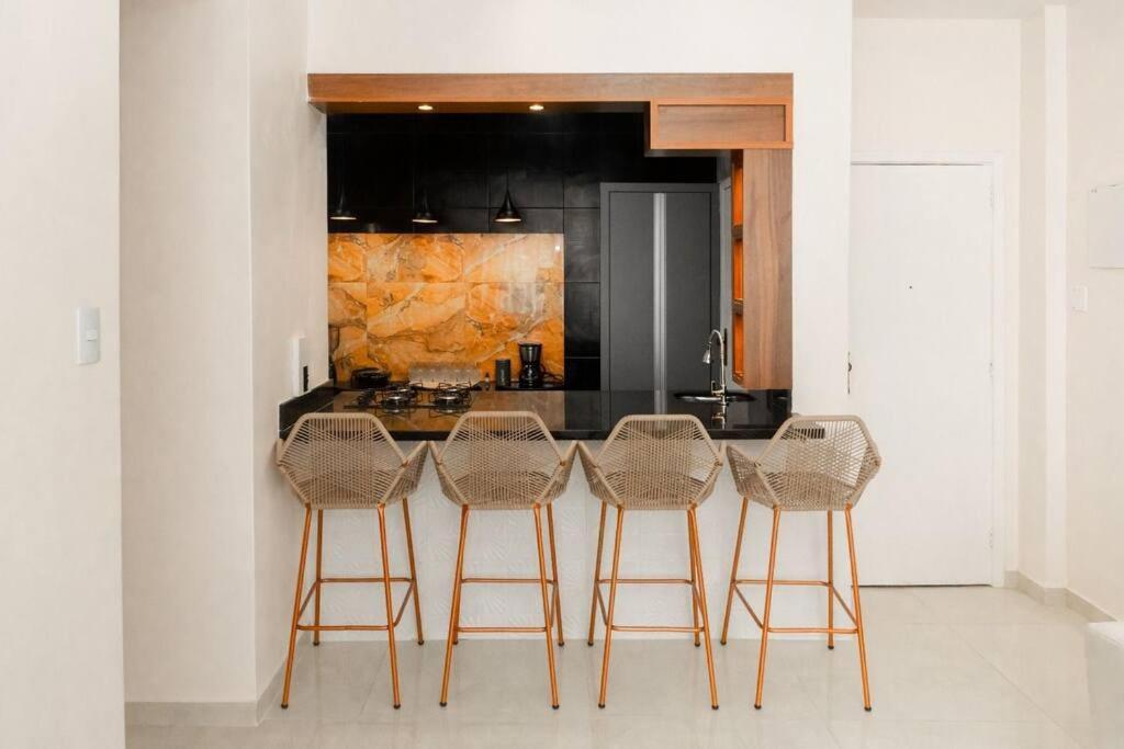 Apartamento Copacabana 1 Quadra Vista Parcial Mar *